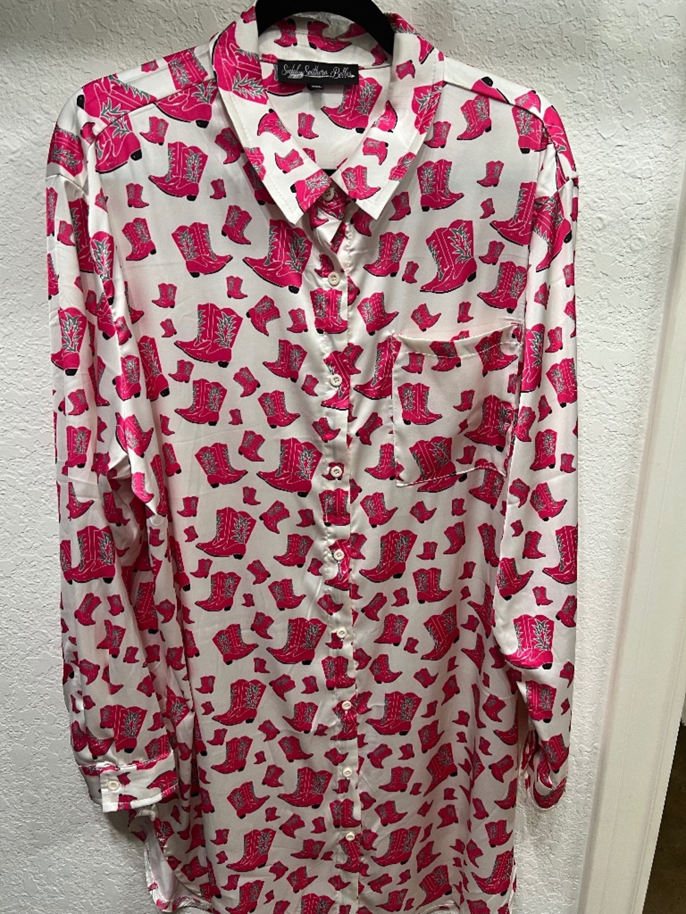 Cute western tunic/ dress 2x